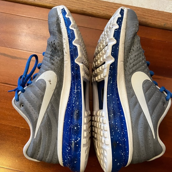 Women’s Custom Blue Gray Nike Airmax - Picture 4 of 7